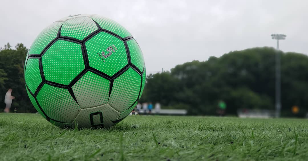 green soccer ball